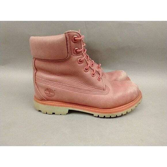 Pink Lace-Up Ankle Boots - Picture 2 of 16